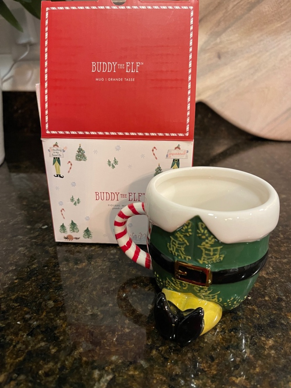 Buddy the Elf X Pottery Barn Elf Mug
